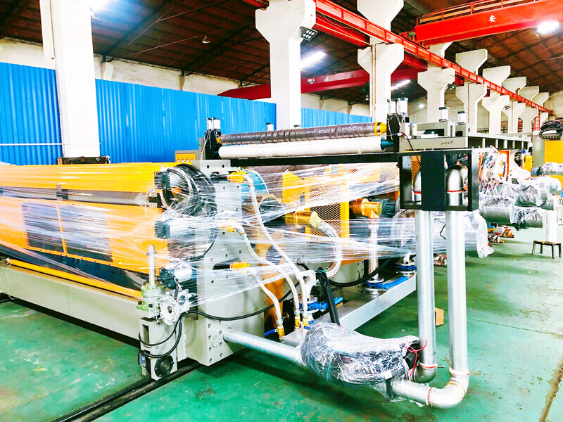 HYGIENE FILM EXTRUSION LINE DELIVERED TO HU NAN IN 20210325