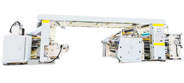 Disposable protective clothing laminating equipment