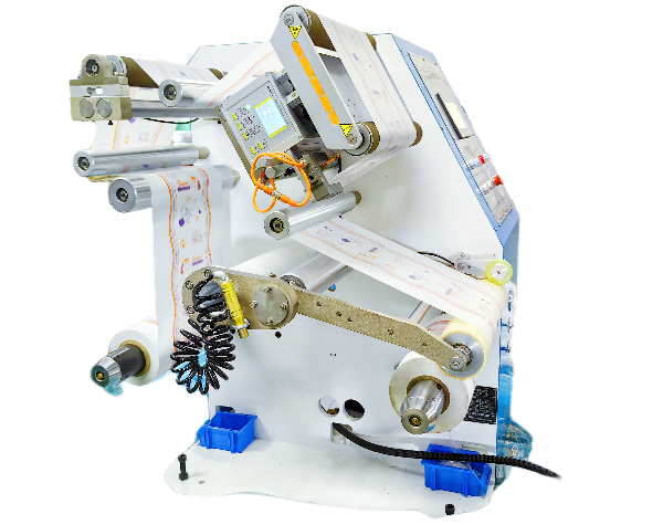 Low-gsm rewinding machine for breathable non-breathable PE film