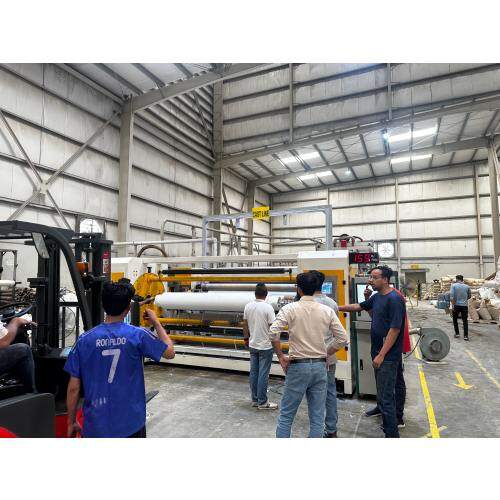 PE cast film extrusion machinery for breathable and non-breathable films